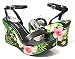 Platform Sandals Hawaiian Flowers Anklet Image
