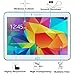 Samsung Galaxy Tab 4 ( 10.1 inch) Screen Protector, YOUMY™ Bubble-Free Ultra-Clear Anti-Scratch Anti-Fingerprint Oil-Stain Curved-Edge Tempered-Glass Screen Protector ... (for Galaxy Tab 4 T530)