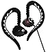 Yurbuds Ironman Focus Behind the Ear Performance Earloop Fit Sport Earphones, Black-10200 (Certified Refurbished)