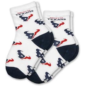 Click here to buy Houston Texans Infant Socks (2-pack).