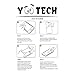 Moto G (3rd Gen) Tempered Glass Screen Protector,Yootech? Moto G (3rd Gen) Tempered Glass Screen Protector - Guard Against Scratches and Drops - Ultra HD Clear With Maximum Touchscreen Accuracy