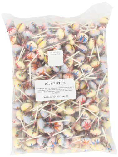 Double Lollies, Wrapped, 5-Pound Bag