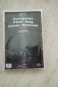 EUROPEAN FIRST DAY COVER PROTECTIVE SLEEVES x 200 SLEEVE pack