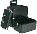 Beauty Box Riva Bella Black Cosmetics & Make-up Trolley