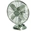 12inch Nickel Retro Design Desk Fan