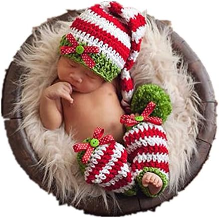 Auberllas Newborn Baby Crochet Knit Photography Props Cute Outfits Clothes