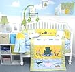 Froggies Pond Baby Infant Crib Nursery Bedding SET 10pc