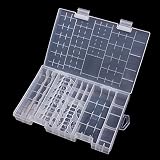 CFHKStore Plastic BAAA AA C D 9V Battery attery Storage Case Pretty Delicate