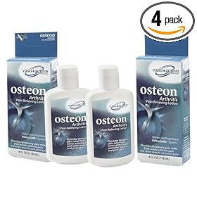 Osteon Arthritis Pain Relieving Lotion, 2 Bottles (Pack of 4) by 