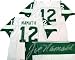 Joe Namath New York Jets Autographed Authentic White Jersey