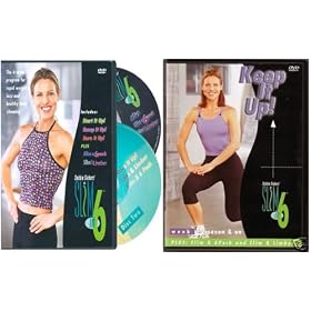 SLIM IN 6 WEIGHT LOSS PROGRAM 3 DVD SET + Simple Steps to Success Book + NUTRITION GUIDE WITH MEAL PLANS for Rapid Weight Loss and Healthy Body Slimming!