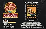 HEB Cafe Ole Coffee K-Cup 12ct Box (Pack of 4) (48 K-Cups) (Texas Pecan - Medium Bodied (blend of caramel and pecan flavors))