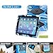 ipad 2/3/4 case,kidspr ipad case *NEW* *HOT* Super Protect[shockproof] [rainproof] [sandproof] with Built-in Screen Protector for Apple iPad 2/3/4,2015 new style for ipad 2/3/4 (Camouflage blue+black)