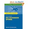 K�nigs Erl�uterungen: Textanalyse und Interpretation zu Gotthelf. Die schwarze Spinne. Alle erforderlichen Infos f�r Abitur, Matura, Klausur und Referat plus Musteraufgaben mit L�sungen