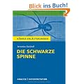 K�nigs Erl�uterungen: Textanalyse und Interpretation zu Gotthelf. Die schwarze Spinne. Alle erforderlichen Infos f�r Abitur, Matura, Klausur und Referat plus Musteraufgaben mit L�sungen