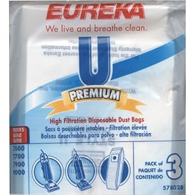 Eureka Style U Upright Filteraire® Bags (3 Pk) 57802B by Eureka