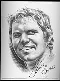 1974 Steve Kline New York Yankees Lithograph