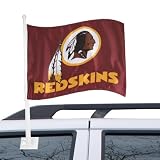 NFL Car Flags 12" x 15" - Washington Redskins