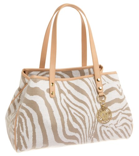 Anne Klein New York New York Women's Plaza Tote,Tan/Cream,one size