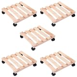 Details zu "5er Set Pflanzenroller 25x25cm Buche bis 60kg geriffelt" Details zu "5er Set Pflanzenroller 25x25cm Buche bis 60kg geriffelt"