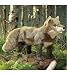 Plush Gray Fox Puppet