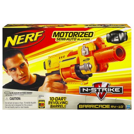 Nerf N Strike Barricade Revolving 10 Dart Blaster