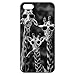Sunglasses Giraffe Iphone 5 5s Hard Back Shell Case Cover Skin for Iphone 5/5s Cases - Black/white/clear