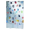 Spirella 10.21960 Duschvorhang "Fish Multicolor", vinyl, B x H: 180 cm x 200 cm