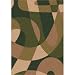 Modern Times Element Olivine Rug Size: Oval 3'10