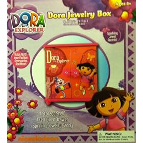 Nickelodeon Dora the Explorer Girl's Armoire Jewelry Box