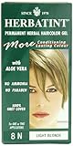 Herbatint Permanent Herbal Haircolour Gel 8N Light Blonde -- 135 mL