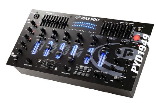 Pyle Pro PYD1949 4-Channel Professional Mixer with SFX