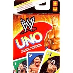 Mattel R2821-0 - UNO WWE, Kartenspiel