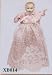 Heidi Ott Miniature Baby Doll in a Pink Silk Gown