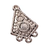 Eigenschaften KnorrPrandell  / Gütermann / KnorrPrandell 2366204 - Antikhänger Raute altsilber, 4 Stück/Beutel