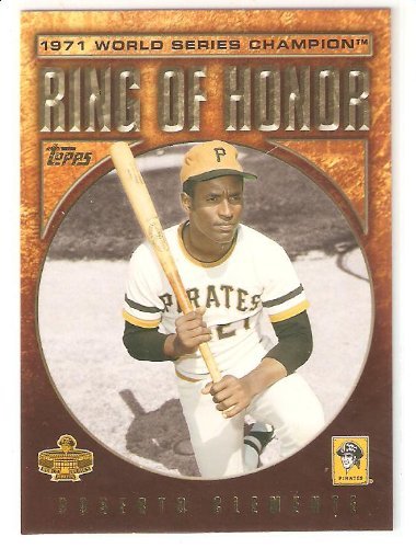 2009 Topps Ring Of Honor - Roberto Clemente - Pittsburgh Pirates (Baseball Cards) - In Protective Display Case
