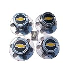 6 lug Chevy Truck Rally wheel bowtie center caps by GM