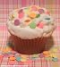 SWEET BIRTHDAY WISHES- Jumbo Cupcake Candle