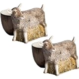 Quail Ceramics - Pair of Goat Figure Egg Cups