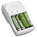 Ansmann Basic 4 plus inkl. 2 Mignon + 2 Micro Akkus