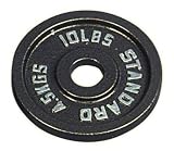 USA Sports Black Olympic Plate - 10 lbs.