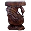 Swan Pedestal Table