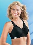 IMAGE OF Glamorise Sport Bra - Black - 44DD