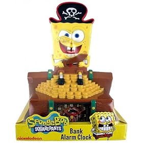 Tirelire et r�veil-matin - SpongeBob Squarepants