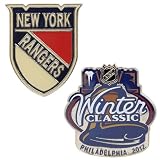 Jf Sports 2012 Nhl Winter Classic New York Rangers Collectible Pin Pack