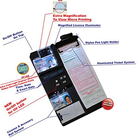 Light Hawk Pro Ticket Board With Light Bridge Left Handed