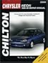 Chrysler Neon, 1995-99 (Chilton's Total Car Care Repair Manuals)
