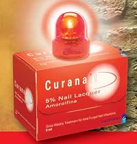 1 x Curanail 5% Nail Lacquer Amorolfine Fungal Nail Treatment - More Options Available
