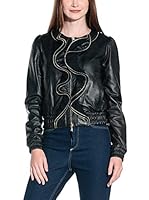 Annarita N Cazadora Piel (Negro)