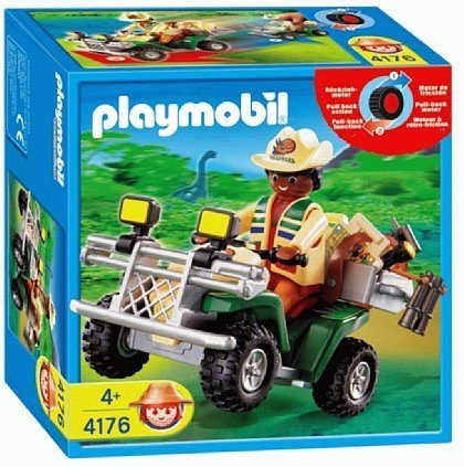 Childrens Toyshop  Toys : Playmobil Expedition Quad 4176